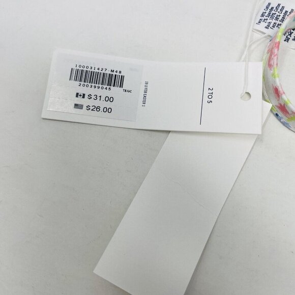 Janie and Jack Youth Boys Size 2-5 Years Ditsy Floral Adjustable Necktie $26 - Picture 7 of 8